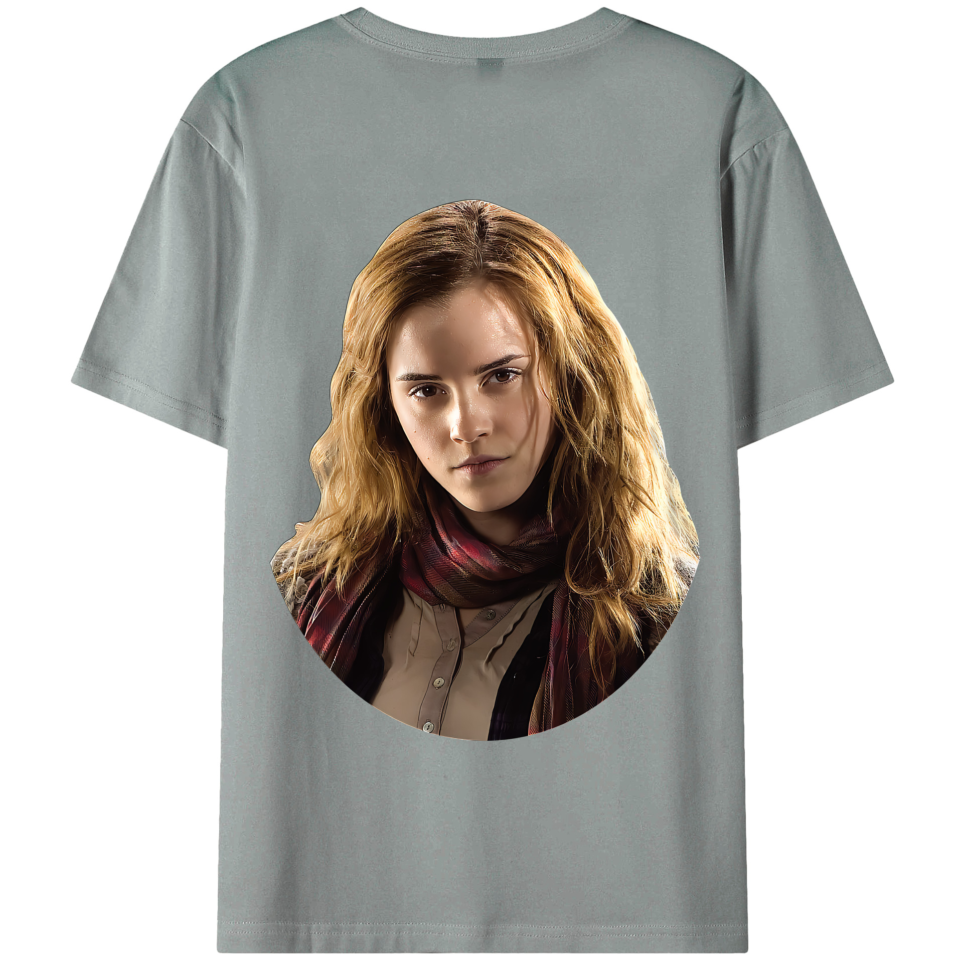 （画像用） Harry Potter ハリー・ポッターシリーズ 綿100％ メンズ半袖Tシャツ（バックプリント） 通気性